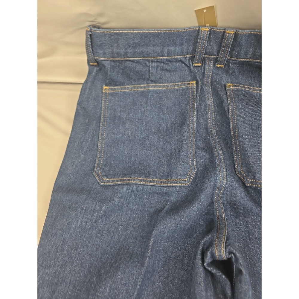 J.Crew Vintage Flare Jean With Flap Pockets CN350 Rinse Wash NWT Women's 28Tall - Picture 13 of 16